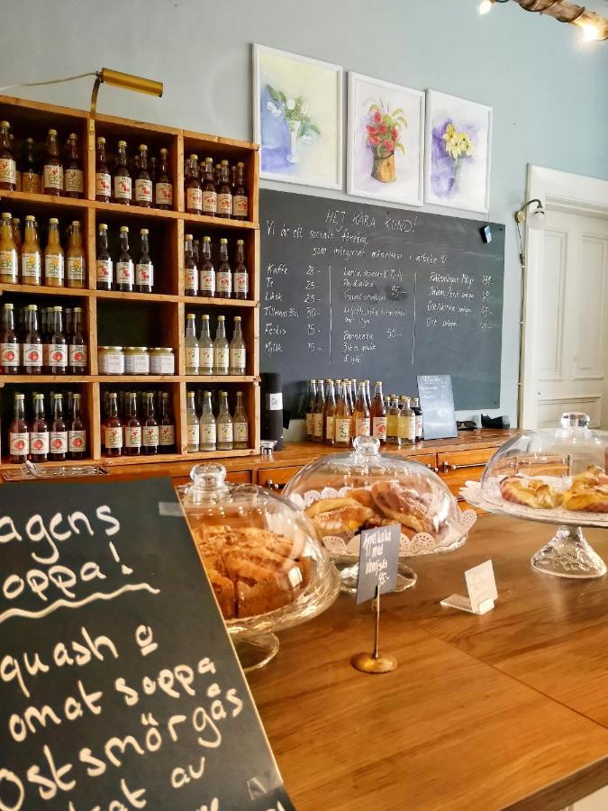 Disponentparken Cafe Och Bed & Breakfast Grangesberg Exterior photo
